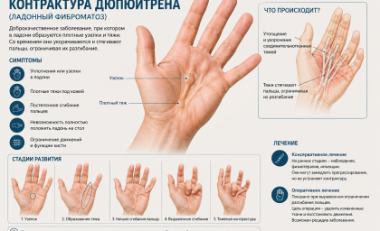 Контрактура Дюпюитрена: